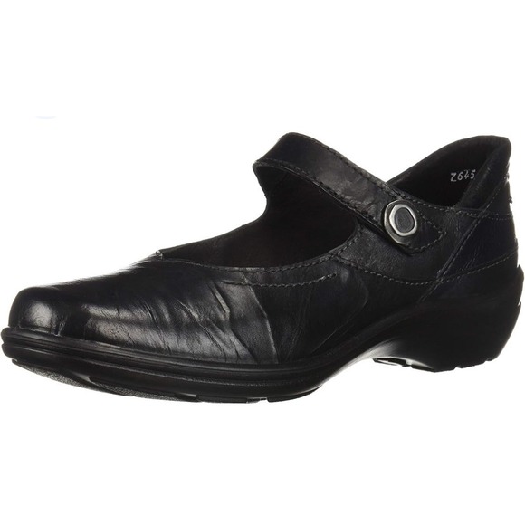 Romika Size‎ 40 Cassie Mary Jane Shoes Comfort Black Leather Academia US 9! - Picture 1 of 5